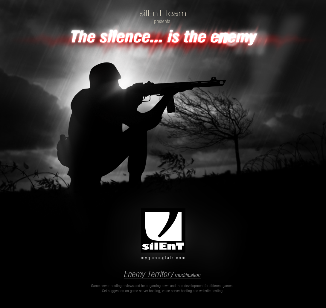 Official silEnT mod poster